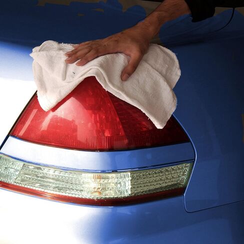 مناشف المتجر من الدرجة التجارية SIMPLI-MAGIC، عبوة من 500 قطعة، باللون الأحمر in Kuwait