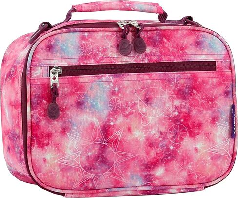 J World New York Cody Kids Lunch Bag. Cute Insulated Lunch-Box, Purple Galaxy in Saudi Arabia