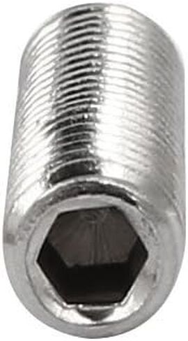 uxcell M4x16mm 304 Stainless Steel Spring Hex Socket Ball Point Grub Set Screws 10pcs in Saudi Arabia
