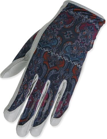 HJ Glove Women's Left Hand Solaire Full Length Golf Glove, Small, Grey Mosaic in Saudi Arabia