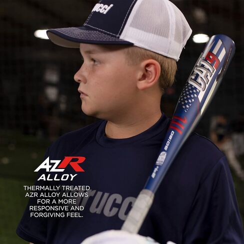 Marucci CAT9 Pastime -10 USSSA Junior Big Barrel مضرب بيسبول معدني للشباب، 2 3/4 بوصة برميل in Saudi Arabia