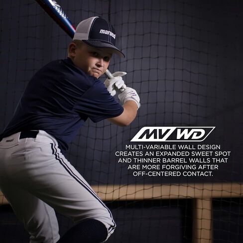Marucci CAT9 Pastime -10 USSSA Junior Big Barrel مضرب بيسبول معدني للشباب، 2 3/4 بوصة برميل in Saudi Arabia
