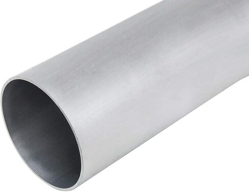 HPS AST-3F-350 6061 T6 Seamless Aluminum Round Straight Tubing, 16 Gauge, 3' Length, 3.5" OD, 0.065" Wall Thickness in Saudi Arabia