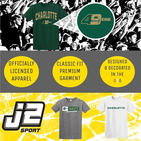University of North Carolina Charlotte 49ers Shirt - NCAA Unisex Tee in Saudi Arabia