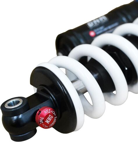 DNM BURNER-RCP2S MTB DH صدمة خلفية للدراجة 190 مم 550 رطل، زنبرك ملفوف أبيض، ST1945-W in Saudi Arabia
