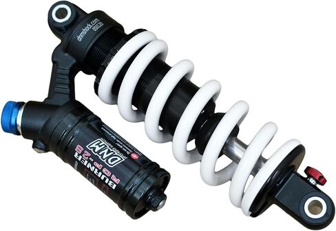 DNM BURNER-RCP2S MTB DH صدمة خلفية للدراجة 190 مم 550 رطل، زنبرك ملفوف أبيض، ST1945-W in Saudi Arabia