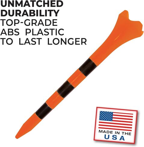 2-3/4" Pride Performance Golf Tee Striped, 100 Count in Saudi Arabia