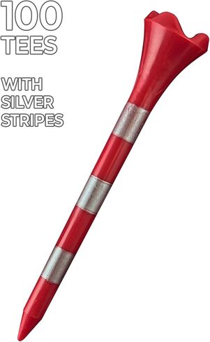2-3/4" Pride Performance Golf Tee Striped, 100 Count in Saudi Arabia