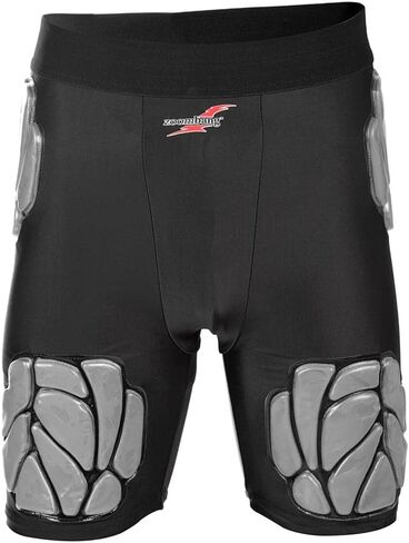 Integrated Men's Football Girdle Padded Shorts with Hip, Thigh and Tailbone Protection in Saudi Arabia