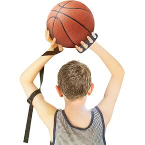 Basketball Shooting Trainer aid Shot Trainer Training aids， Eliminate Off Hand Interference ，Suitable for (Children and Adults) Left and Right Handed Basketball Training Equipment