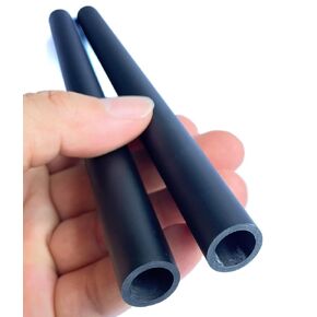 2mm Thickness Carbon Fiber Tube 15mm(OD) 15mmx11mmx200mm,300/400mm Available,3K roll Wrapped Black Matte Surface (2 pcs)