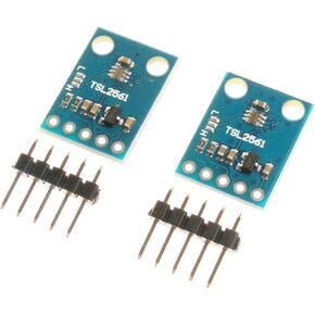 NOYITO TSL2561 Sensor Module Light Luminosity Sensor Breakout (Pack of 2)