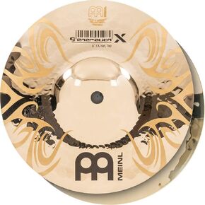 Meinl Cymbals GX-8FXH Generation-X 8-Inch FX Auxiliary Hi-Hat Cymbal Pair (VIDEO)