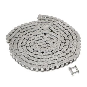 findmall 40SS Roller Chain 10 Feet with 1 Free Connecting Links, 240 Links, Stainless Steel