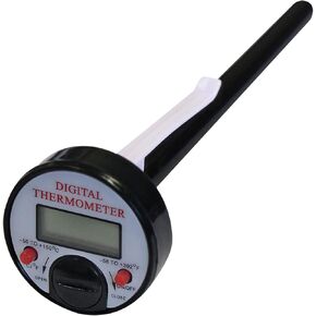 Mastercool (52223-A Black 1" Digital Thermometer