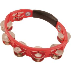 LP151 Cyclops, Steel Jingles, Red, Hand Held Tambourine