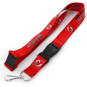 Aminco NHL New Jersey Devils Team Lanyard,Team Color,One Size