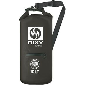 NIXY Waterproof Dry Bag 10L Roll Top - Lightweight and Durable for Paddleboarding, Kayaking, Hiking, Camping, Boating, Beach, Swimming, Sailing, and More - Protect Your Valuables and Exploration