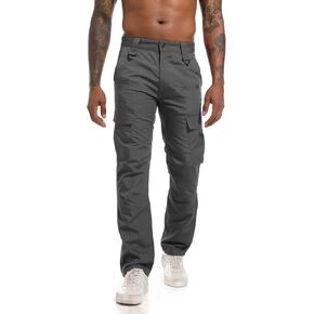 wantdo Tactical Cargo Work Pants for Men's, Flex Stretch Ripstop Lightweight Summer Breathable Golf Hiking Pants in Saudi Arabia