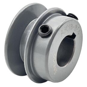 AK18-3/4 Single Groove Fixed Bore V Belt Pulley,1.85 inch Outsid Dia,3/4 inch Bore,V belt Sheaves Cast Iron for A AX 3L 4L V-Belts
