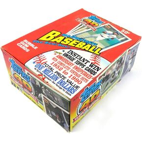 1991 Topps Baseball Box (36 Packs) Possible Chipper Jones Rookie