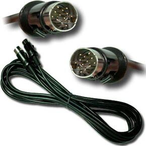 13 PIN CABLE for SYNTH ROLAND GKC-5 VG-8 GR VG GK 2A MOORE 15-FT 15FT 13PIN