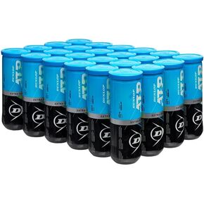 كرات التنس المميزة من Dunlop Sports ATP - علبة تحتوي على 24 علبة (72 كرة) - الخدمة العادية والمهمة الإضافية