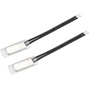 uxcell KSD9700 Thermostat, 100℃ Normally Close Temperature Switch Thermal Switch, N.C 5A Metal Temperature Controller 2pcs