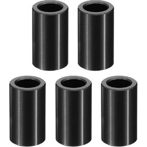 PATIKIL M8 Aluminum Spacers, 5 Pcs Metal Spacer Aluminum M8 x 1/2" OD x 1-5/16" L Aluminum Spacer Screw Standoff Round for 5/16" or M8 Screw Bolts