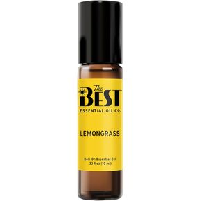 The Best Lemon Essential Oil Roll-On- Premium Grade- Pre-Diluted in Coconut Oil- Ready to Use- 10 ml (.33 fl oz)