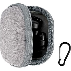 Hard Case for Guitar Tuner, Portable Guitar Tuner Storage cover, Compatible with Fender FT-1, FCT-2, Aroma Clip-on, D'Addario Clip On, Joyo Clip-on, with Pick Holder case (Grey)