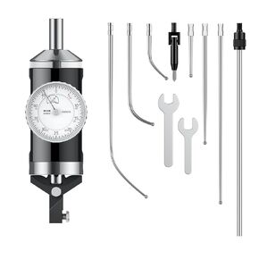 Coaxial Centering Indicator Set 0-0.15''/0.0005''Standard Body, Co-Ax Precision Milling Machine Test Dial, Ideal Center Finder Tool