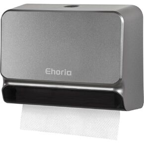 Paper Towel Dispenser Wall Mount Commercial-Trifold C-fold Multifold Hand Towel Dispenser Gray,Large Capacity for 300 Sheets Touchless Hand Towel Dispenser with Lock for Bathroom Public Toilet in Saudi Arabia