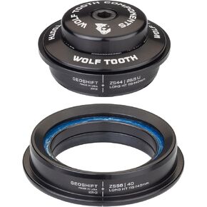 Wolf Tooth GeoShift Performance Angle Headset ZS44/28.6 Upper, ZS56/40 Lower/Long 115-140 mm