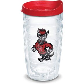 Tervis Made in USA Double Walled North Carolina State Wolfpack Insulated Tumbler Cup Keeps Drinks Cold & Hot, 16oz, All Over