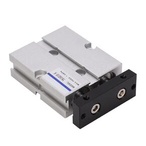 Air Cylinder, 1.0MPa 10 to 200mm Stroke Aluminum Alloy Double Rod Double Shaft Air Cylinder, Industrial Air Cylinders (TN16X200-S)