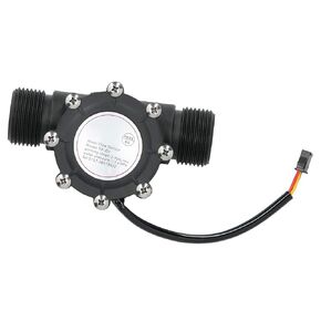 YF?G1 Water Flow Sensor Switch G1 Male Thread Flow Meter 3?24V Pipe Water Flow Hall Meter 1-100L/min