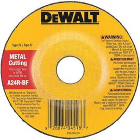 DeWalt DW4518 4-1/2" x 1/8" x 7/8" General Purpose Metal Cutting Wheel in Kuwait