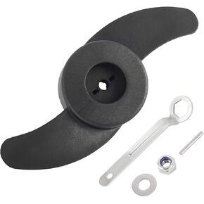 NovelBee 2 Blade Electric Trolling Motor Outboard Propeller,Power Prop Kit