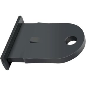 Outdoor Resin Shed Hasp Latch, Bolt Latch, Replacement for The Rubbermaid Outdoor Resin Shed Hasp Latch, Black Solid Core Plastic 1 Pcs