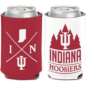 University Indiana Hoosiers Hip Can Cooler 1-Pack 12 oz. (Foldable, 2-Sided Design)