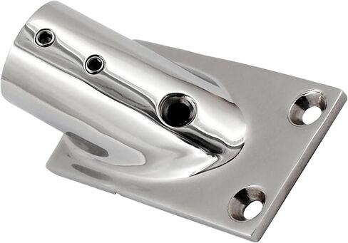 Heavy Dudy 316 Stainless Steel Boat Rectangular Base Marine Yacht Hand Rail Fitting Rail Tube Stanchion Base Column Accessories-1PACK in Kuwait
