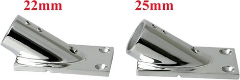 Heavy Dudy 316 Stainless Steel Boat Rectangular Base Marine Yacht Hand Rail Fitting Rail Tube Stanchion Base Column Accessories-1PACK in Kuwait