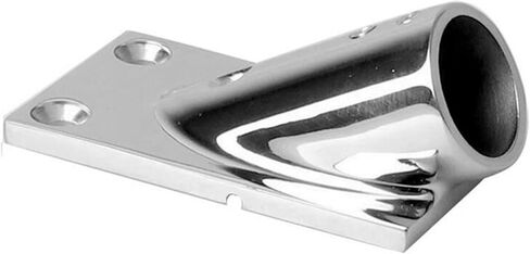 Heavy Dudy 316 Stainless Steel Boat Rectangular Base Marine Yacht Hand Rail Fitting Rail Tube Stanchion Base Column Accessories-1PACK in Kuwait
