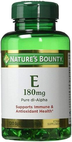 Nature's Bounty فيتامين E، 400 وحدة دولية، كبسولات هلامية نقية DL-Alpha، عدد 120 in Saudi Arabia