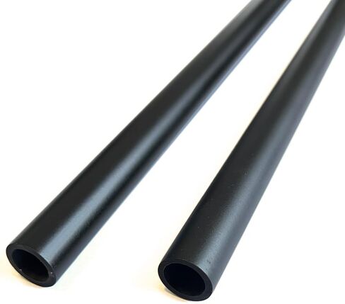 2mm Thickness Carbon Fiber Tube 15mm(OD) 15mmx11mmx200mm,300/400mm Available,3K roll Wrapped Black Matte Surface (2 pcs) in Saudi Arabia