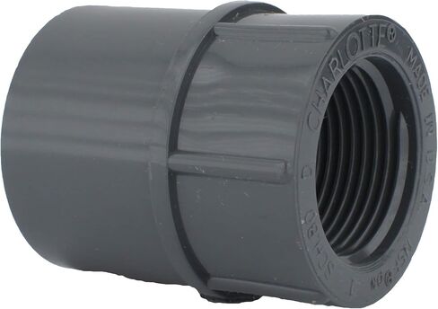 CHARLOTTE PIPE 1 SCH 80 FEMALE ADAPTER S X FPT PRESSURE (1 Unit Piece) in Saudi Arabia