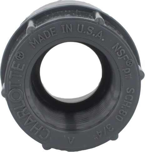 CHARLOTTE PIPE 1 SCH 80 FEMALE ADAPTER S X FPT PRESSURE (1 Unit Piece) in Saudi Arabia