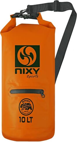 NIXY Waterproof Dry Bag 10L Roll Top - Lightweight and Durable for Paddleboarding, Kayaking, Hiking, Camping, Boating, Beach, Swimming, Sailing, and More - Protect Your Valuables and Exploration in Saudi Arabia