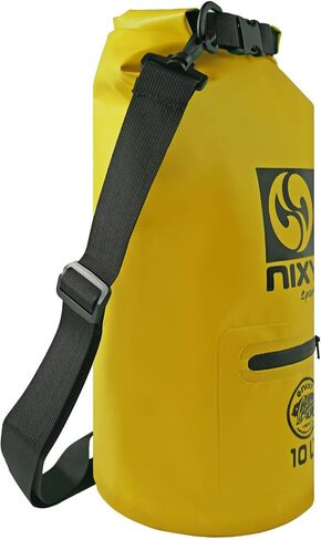 NIXY Waterproof Dry Bag 10L Roll Top - Lightweight and Durable for Paddleboarding, Kayaking, Hiking, Camping, Boating, Beach, Swimming, Sailing, and More - Protect Your Valuables and Exploration in Saudi Arabia